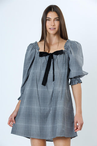 GINGHAM DALANIE DRESS