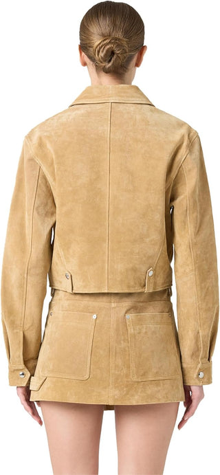 BLANKNYC- REAL SUEDE MINI SKIRT