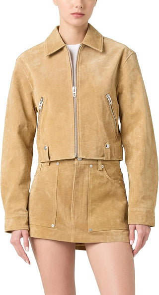 BLANKNYC- REAL SUEDE JACKET