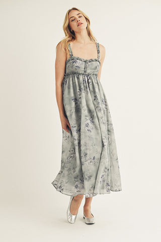 BLUE SCHIFFER MAXI DRESS