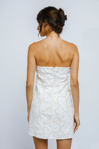 JINXA MINI WHITE DRESS