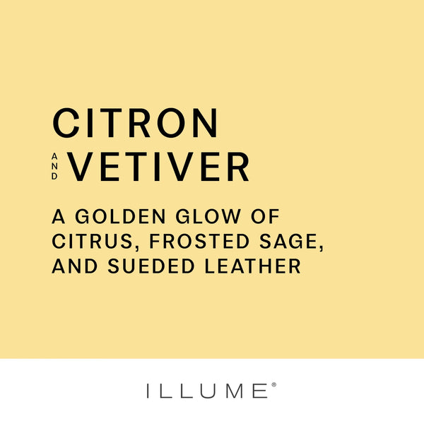 ILLUME CITRON AND VETIVER CANDLE