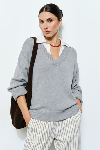 SPENCER V NECK SWEATER