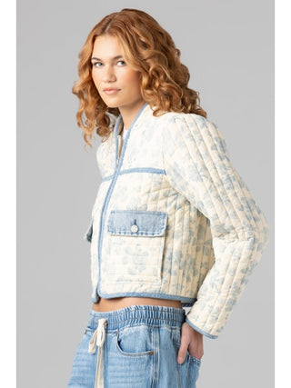 BLANKNYC- LOVE SONG QUILTED JACKET