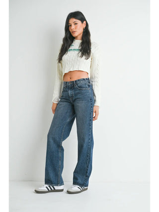 CLASSIC STRAIGHT LEG DENIM