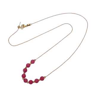 HEISHI GEMSTONE CHAIN NECKLACE