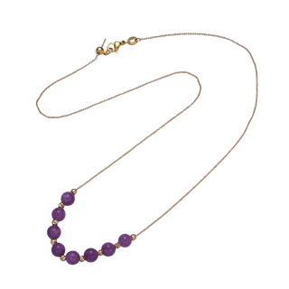 HEISHI GEMSTONE CHAIN NECKLACE