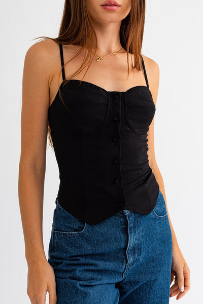 GISELLE BUSTIER TOP