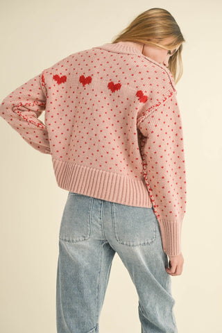 HEART LOVE SWEATER