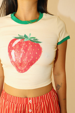SWEET STRAWBERRY TEE