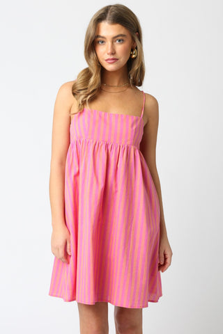 CELINE STRIPE DRESS