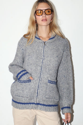 APRES ZIP UP CARDIGAN