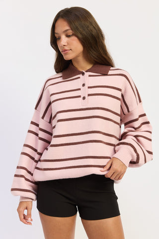 AMALIA COLLAR SWEATER