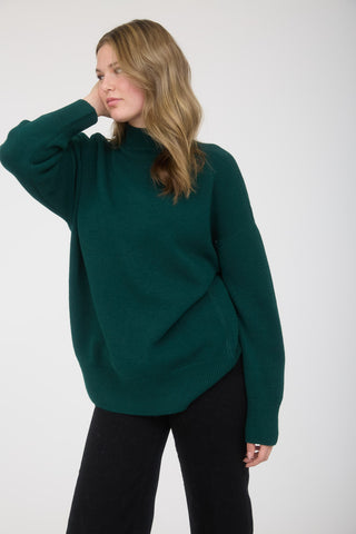 CELISSA MOCK NECK SWEATER