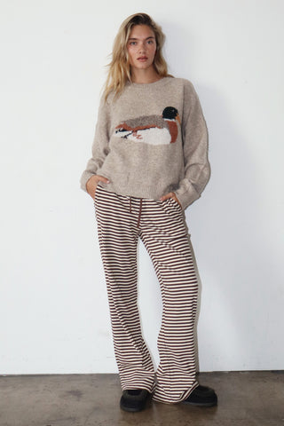 DUCK KNITTED SWEATER