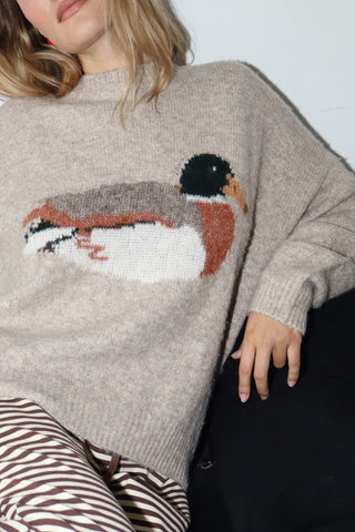 DUCK KNITTED SWEATER