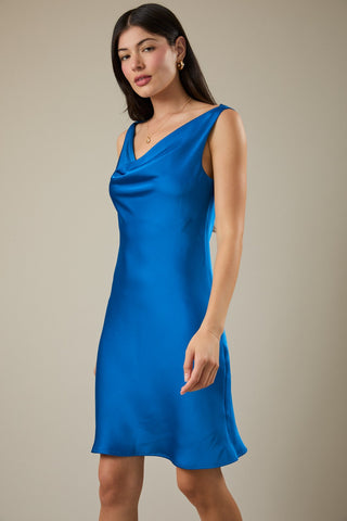ASPEN COWL NECK DRESSS