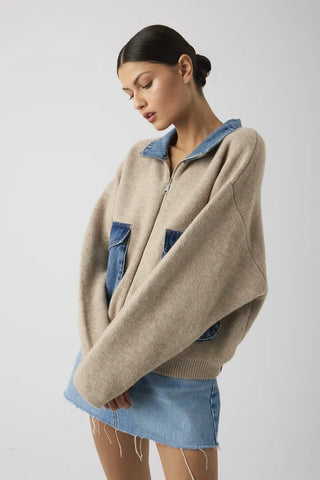 OFF THE CLOCK SWEATER-