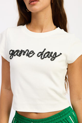 GAME DAY ROPE BABY TEE