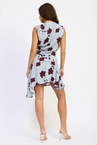 EVERLY FLORAL MINI DRESS