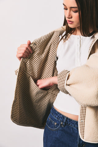 BE COZY REVERSIBLE JACKET