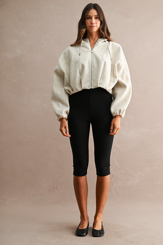 MACKENZIE IVORY BUBBLE JACKET