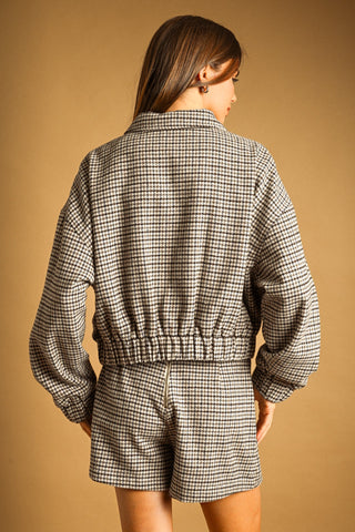 HOUNDSTOOTH JACKET