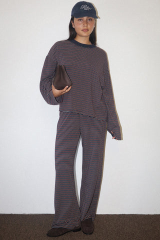 RYLAND BOXY STRIPE TOP