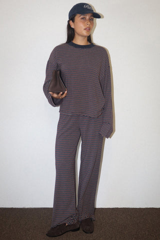 RYLAND BOXY STRIPE TOP