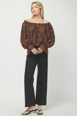 DIANNA OFF THE SHOULDER BLOUSE