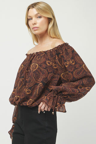 DIANNA OFF THE SHOULDER BLOUSE