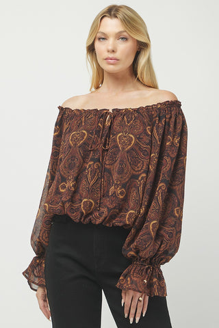 DIANNA OFF THE SHOULDER BLOUSE
