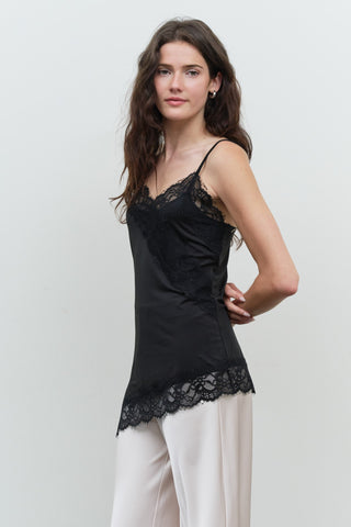 LACE TRIM CAMI TOP
