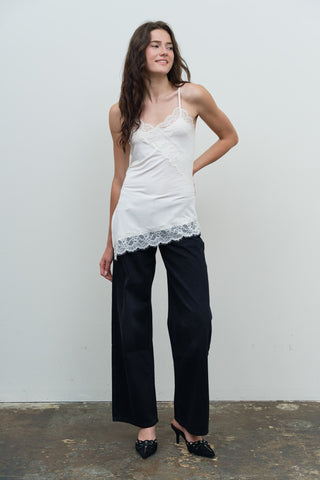 LACE TRIM CAMI TOP