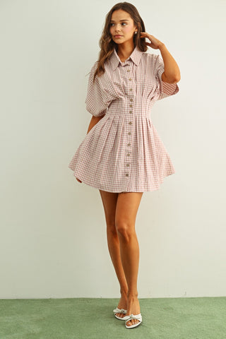 STRAWBERRY SHAKE  DRESS
