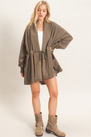 SKY HIGH TIE FRONT CARDIGAN