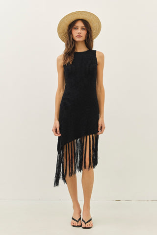 HEAD TURNING FRINGE DRESS