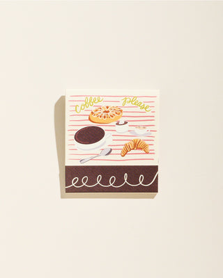 COFFEE MATCHBOOK