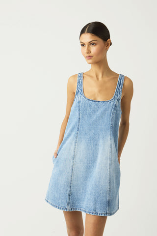 SUMMER TIME DENIM DRESS- BLANKNYC
