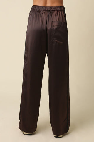 LEE SIDE STRIPE SATIN PANT