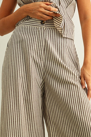 ONYX STRIPE TROUSER PANT