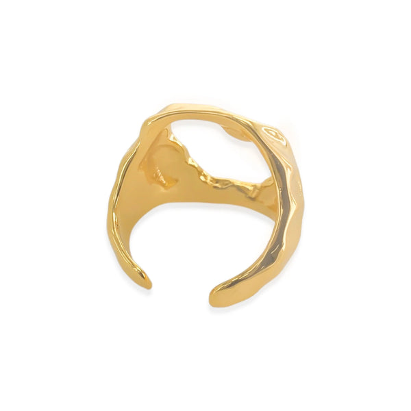 PLATED CIRCLE RING