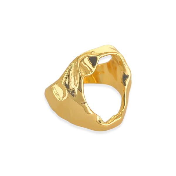 PLATED CIRCLE RING