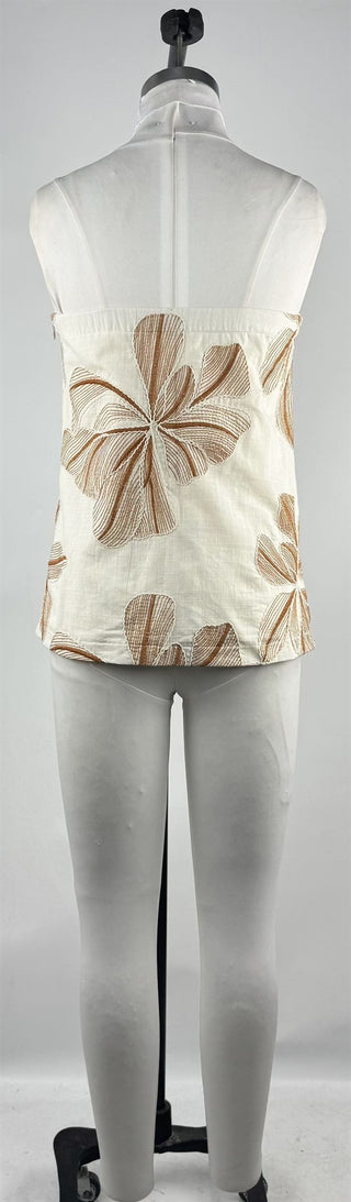 DEDE STRAPLESS HAWAII TOP