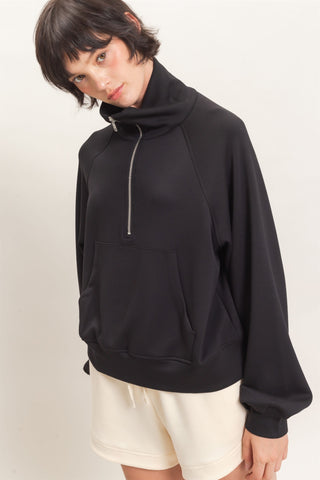 BRITT HALF ZIP PULLOVER