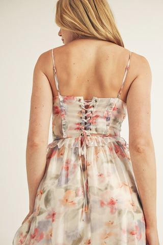 LABELLA FLORAL MAXI DRESS