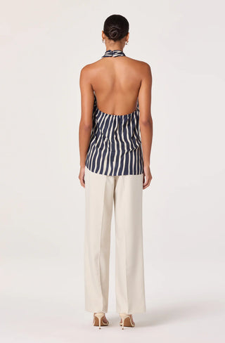 ASTR the Label - CIRA TWIST FRONT HALTER TOP