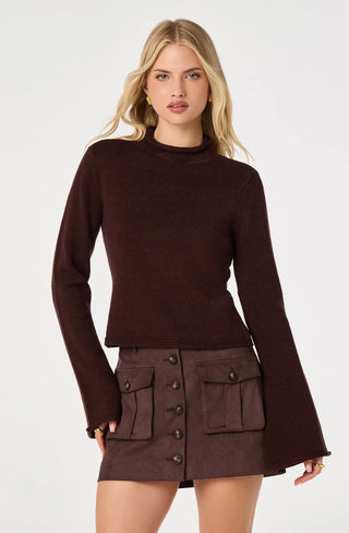 MAY BELL SLEEVE SWEATER