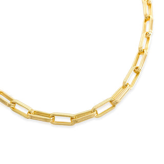 JADEN THICK PAPERCLIP NECKLACE