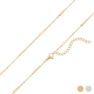 SATELLITE BAR CHAIN NECKLACE